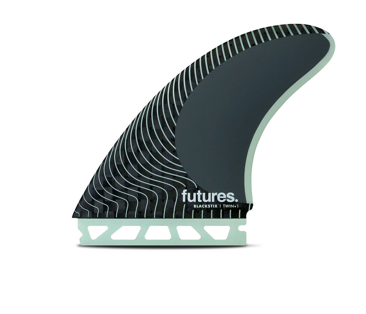 Blackstix Twin + 1 | Thruster Fins | Futures Fins AU