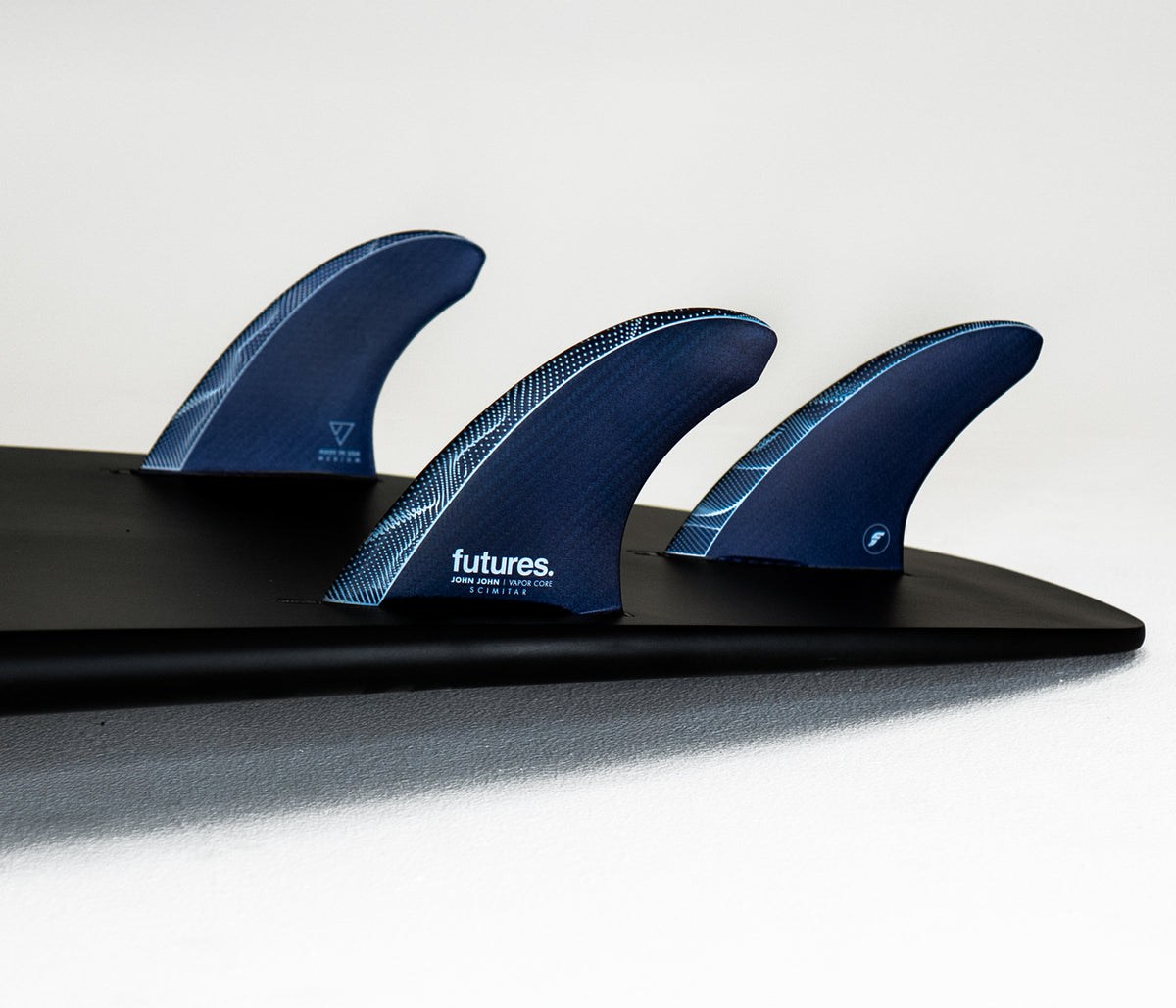 John John Florence Scimitar Vapor Core | Thruster Fins | Futures