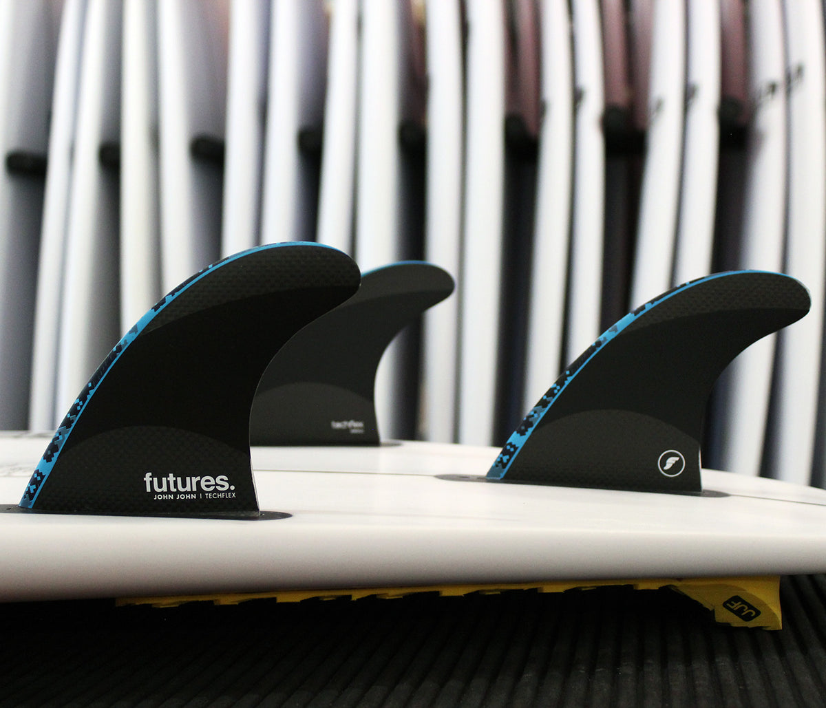 John John Florence Techflex (S) | Thruster Fins | Futures Fins AU