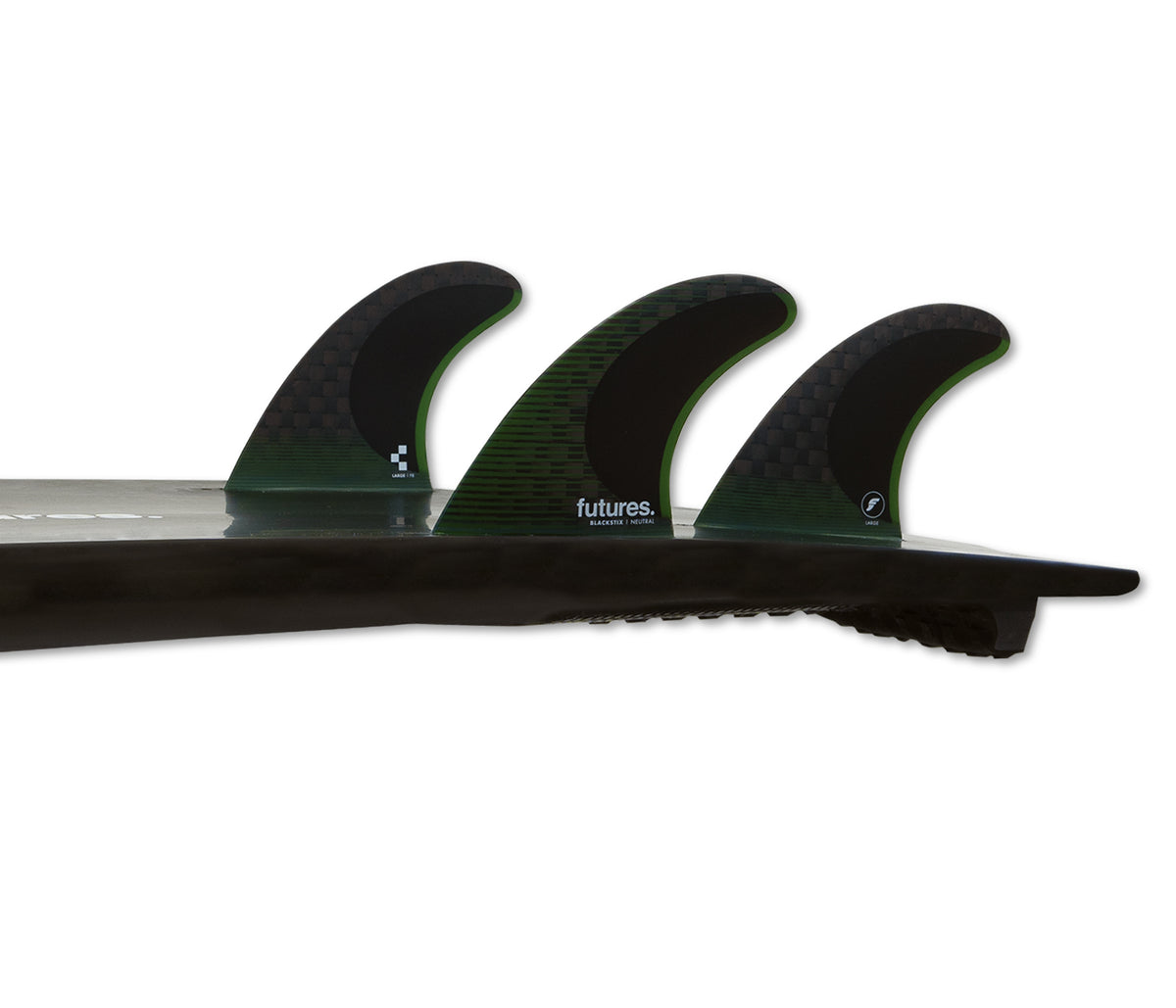 F8 Blackstix Thruster Fins Futures Fins AU